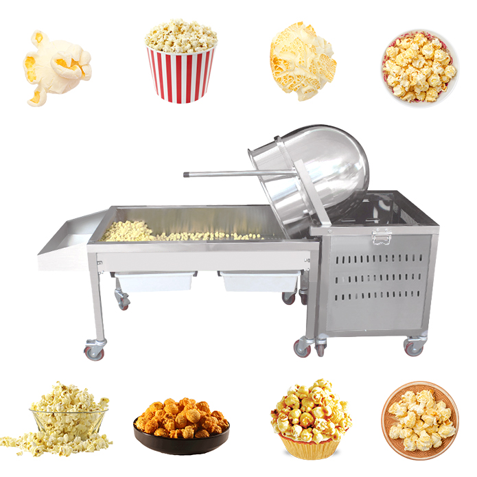 Commercial Popcorn Machine - Commerciële Volautomatische Popcorn Maker Popcorn Making