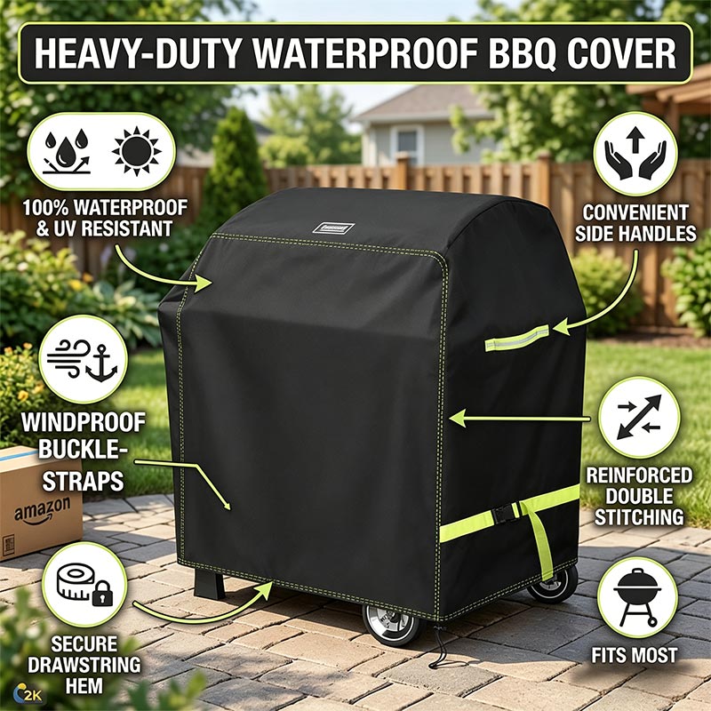 Commercial Kitchen Hood Cleaning - 420D Outdoor Barbecuehoes, beschermhoes voor scheepsfornuizen