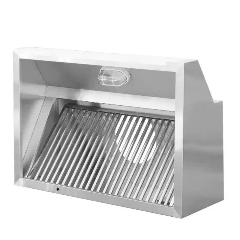 Commercial Kitchen Hood Cleaning - Commerciële keukenafzuigkap, verdikte roestvrijstalen olieafscheiding, eenvoudig
