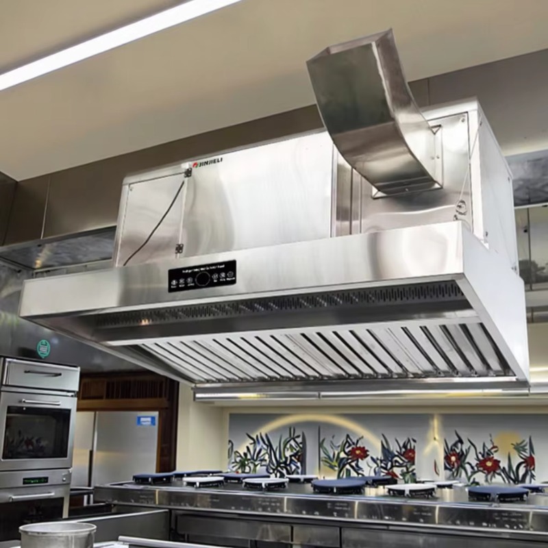 Commercial Kitchen Hood Cleaning - Commerciële aanpasbare roestvrijstalen afzuigkap voor professionele