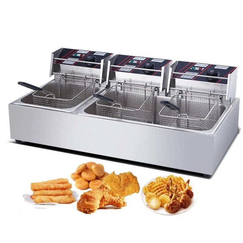 Induction Cooker Commercial - Commerciële automatische friteuse 1 roestvrijstalen elektrische/gasfriteuse