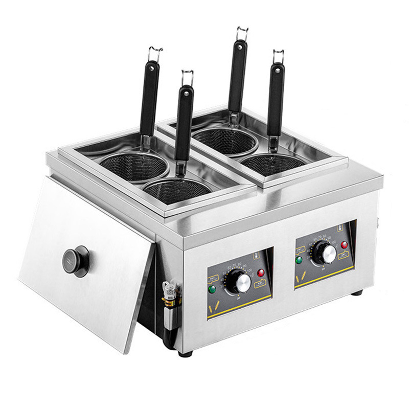 Commerciële dubbelkop vierkops - Induction Cooker Commercial recensie en prijs