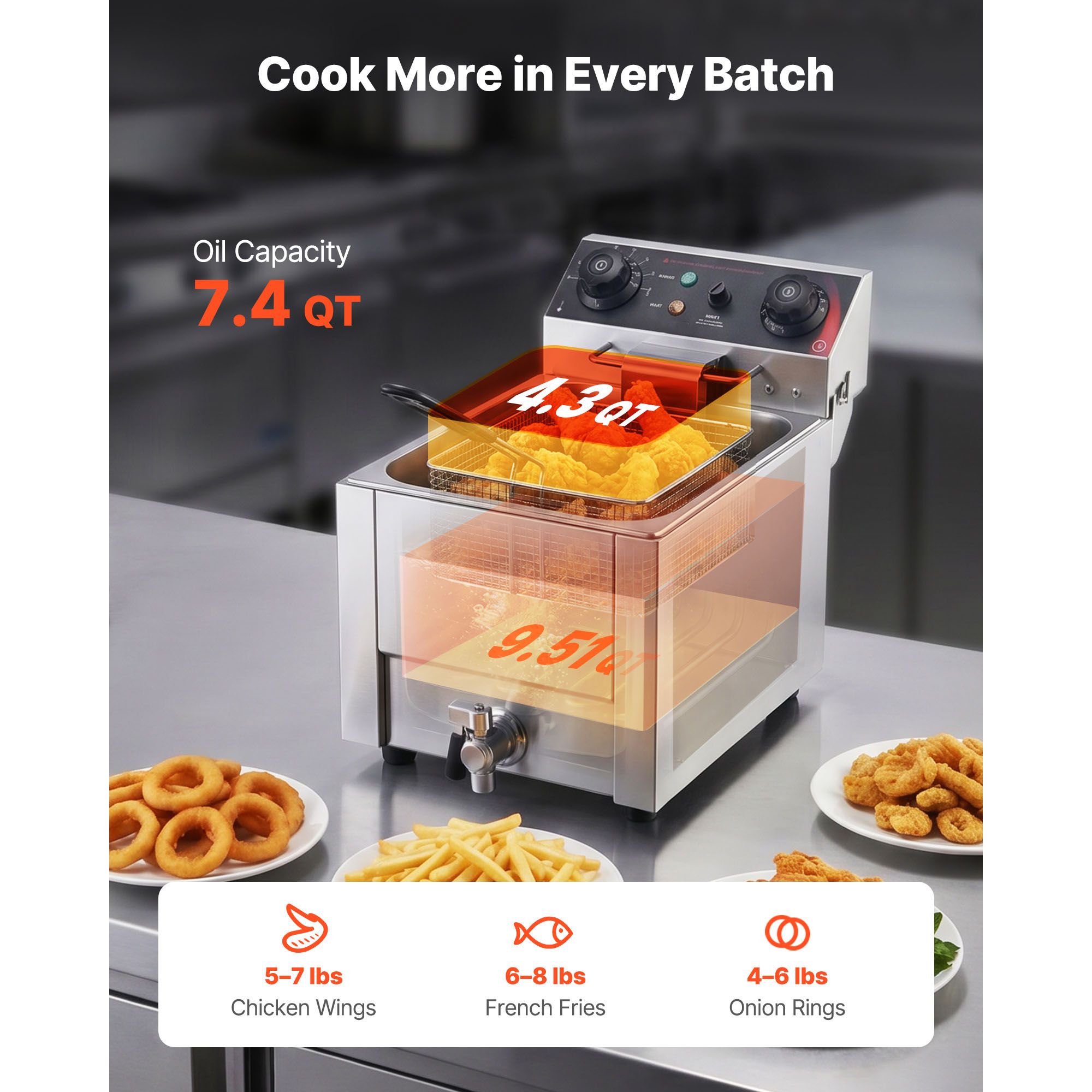 Commerciële elektrische frituu - Induction Cooker Commercial recensie en prijs
