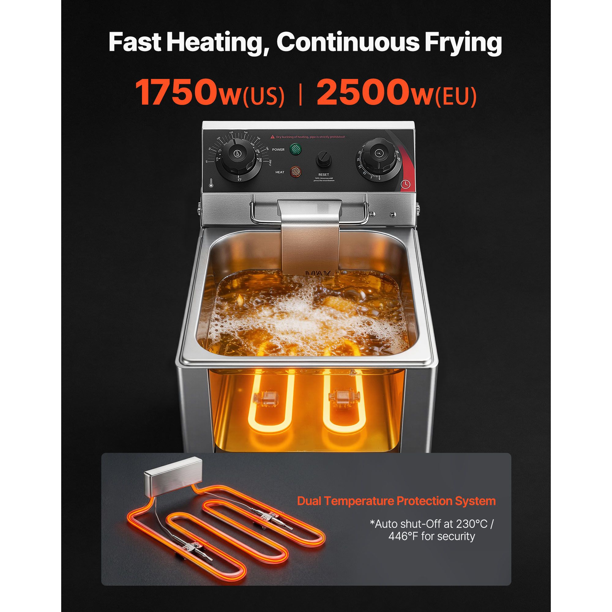 Commerciële elektrische frituu - Induction Cooker Commercial recensie en prijs