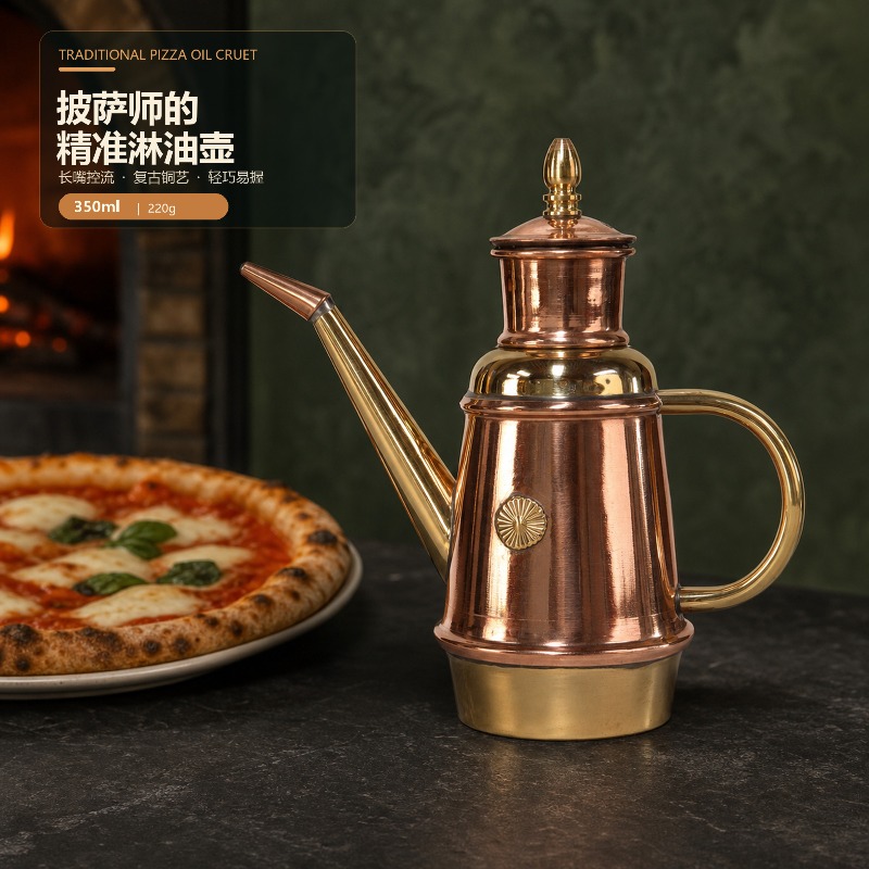 Handgemaakte koperen oliekan,  - Commercial Kitchen Utensils recensie en prijs