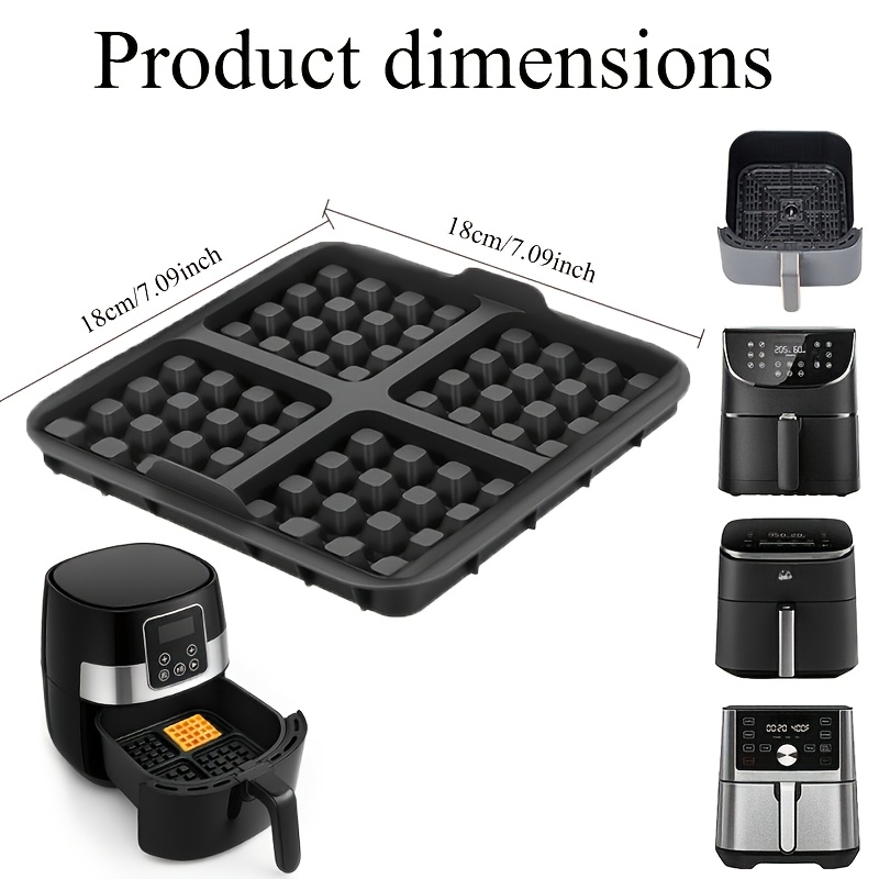 Vierkante wafelvorm, antiaanba - Commercial Kitchen Cooking recensie en prijs