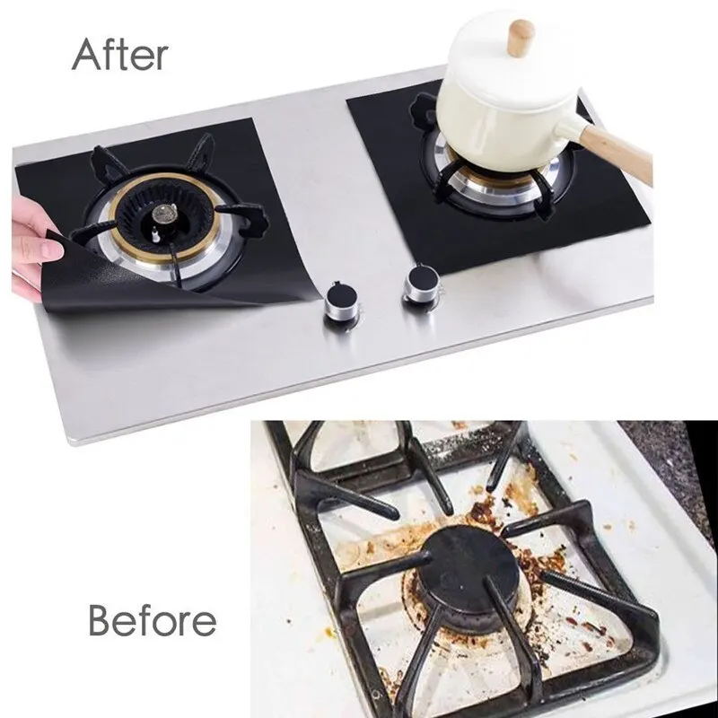 4-delige gasfornuisbeschermer  - Commercial Kitchen Hood Cleaning recensie en prijs