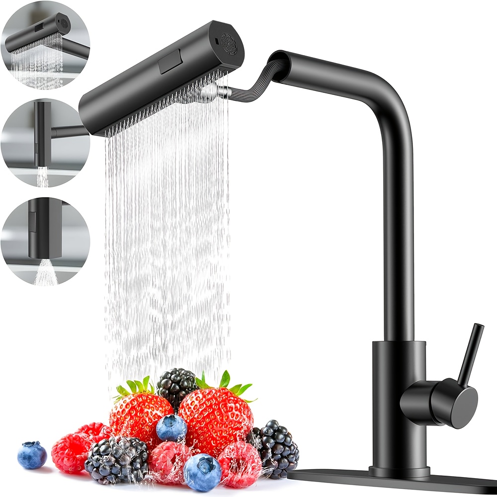 1-delige zwarte keukenkraan me - Commercial Kitchen Utensils recensie en prijs