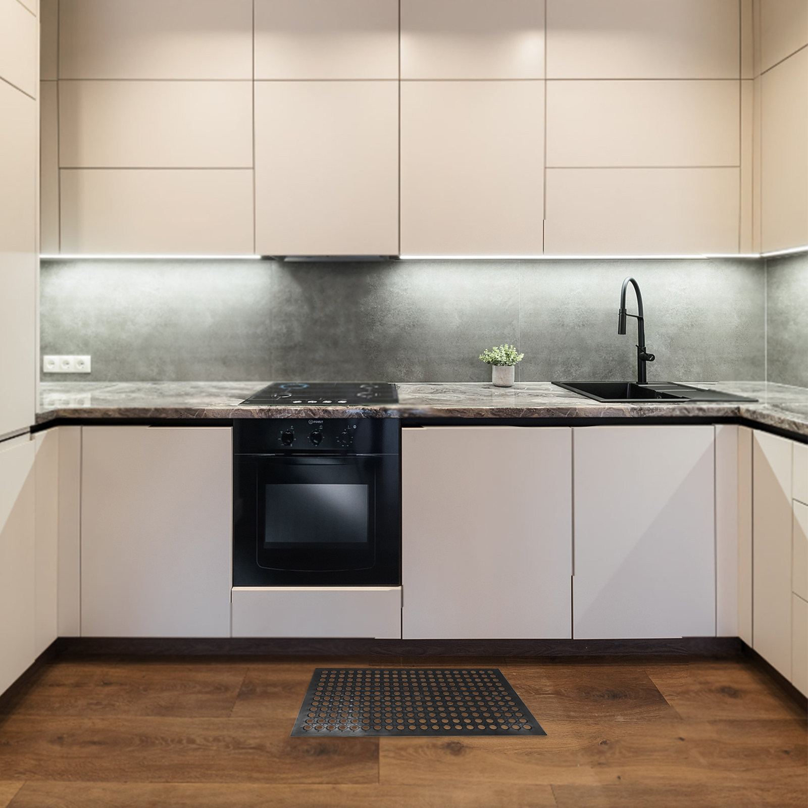 Rubberen antislip keukenmat, w - Commercial Kitchen And recensie en prijs