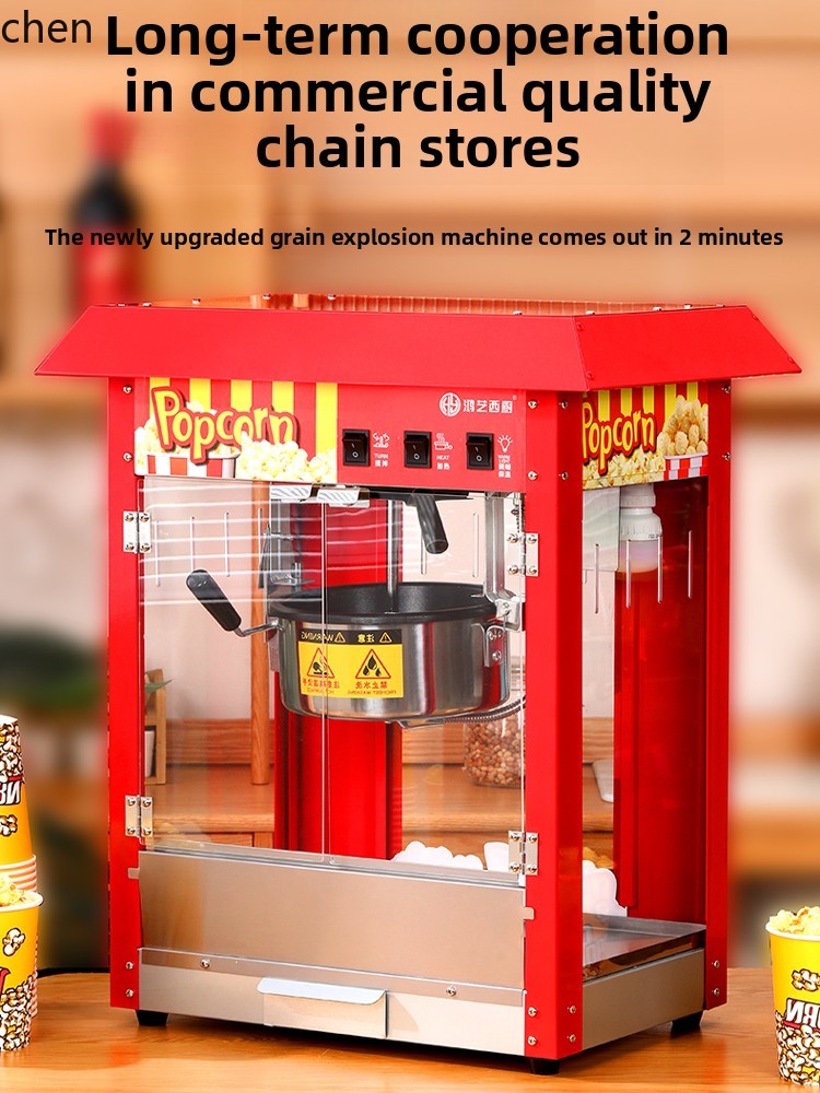 HXL Popcornmachine Kraam Volau - Commercial Popcorn Machine recensie en prijs