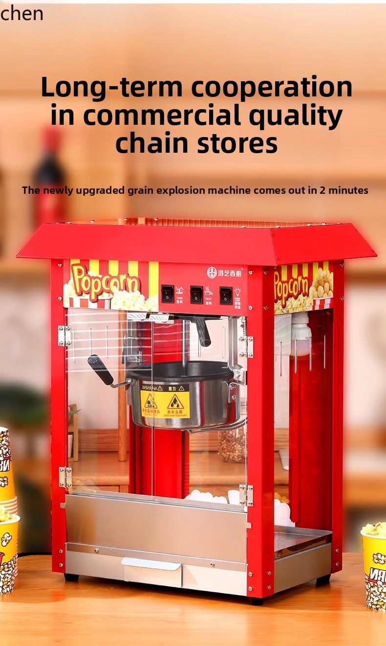 HXL Popcornmachine Kraam Volau - Commercial Popcorn Machine recensie en prijs