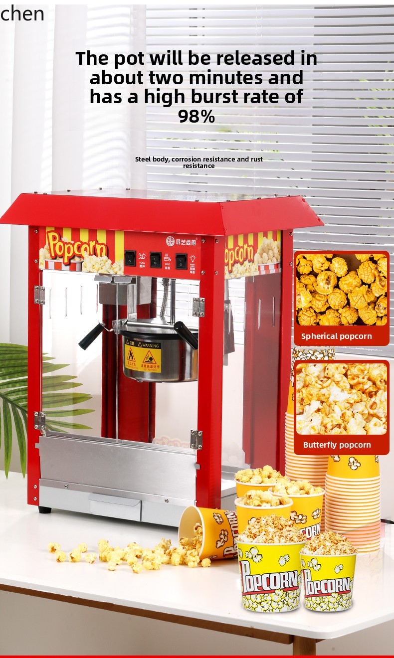 HXL Popcornmachine Kraam Volau - Commercial Popcorn Machine recensie en prijs