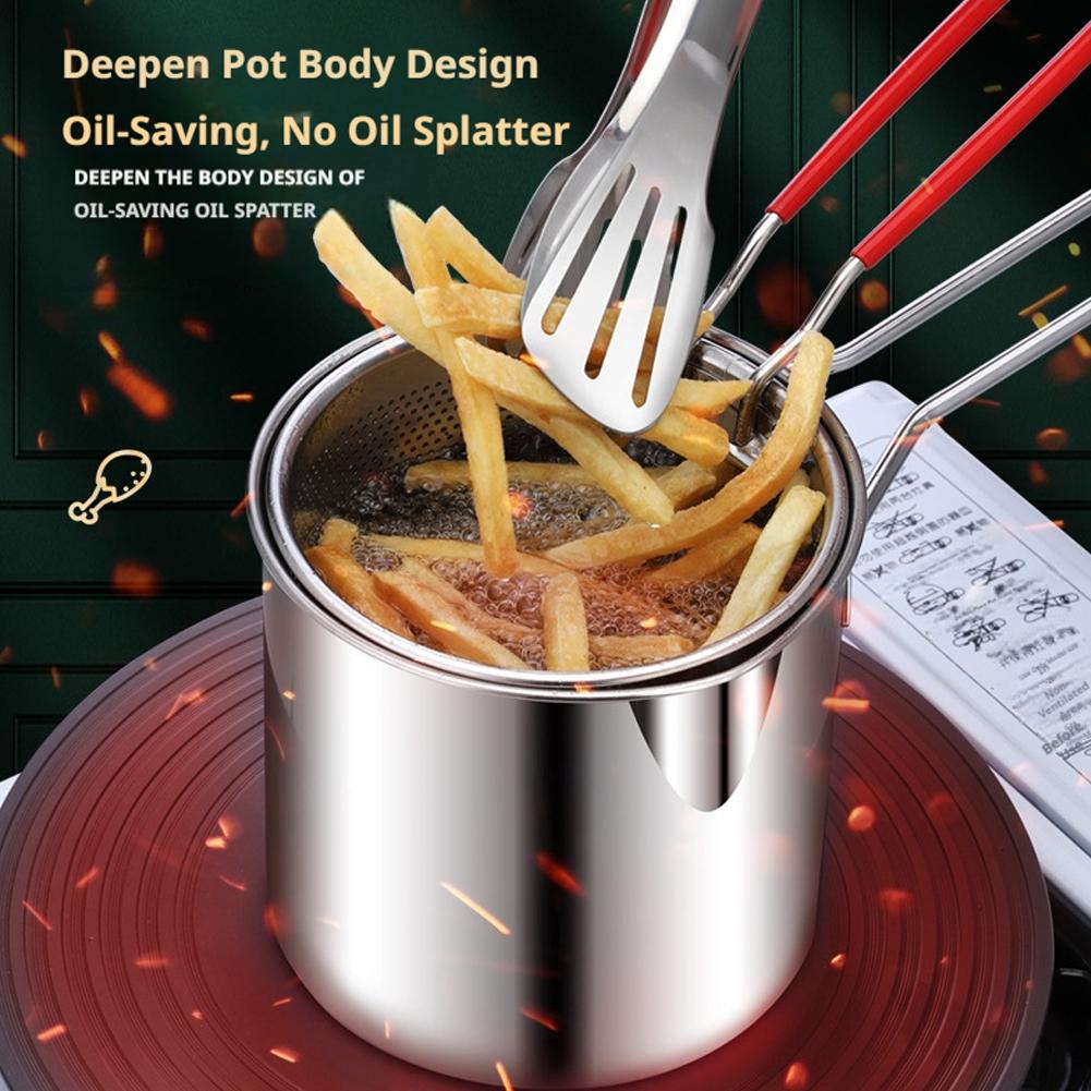 Roestvrijstalen frituurpan met - Commercial Kitchen Cooking recensie en prijs