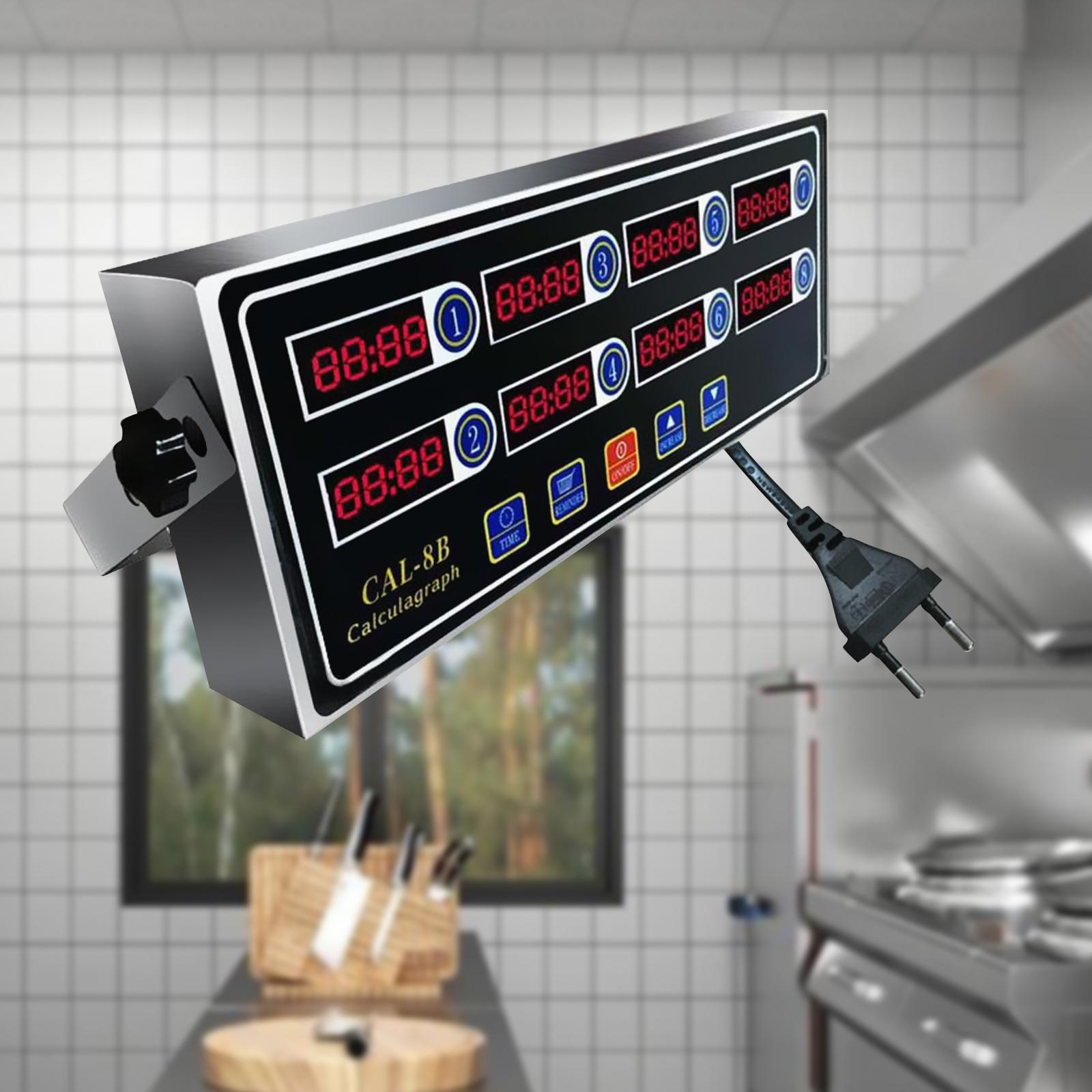 Commerciële 8-kanaals digitale - Commercial Kitchen Utensils recensie en prijs